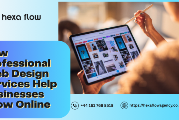 How Professional Web Design Services Help Businesses Grow Online